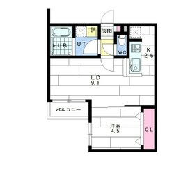 麻生駅 徒歩6分 3階の物件間取画像